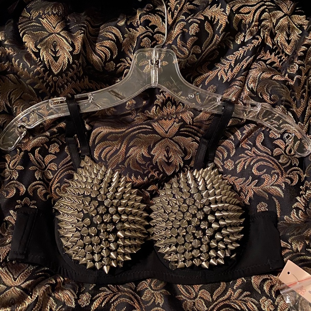 Spiked Bra